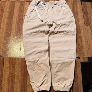 Nike ACG Beige Belted Trail Hiking Pants NRG Malt Small CV0660
